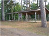 Park Shelter in the Trees