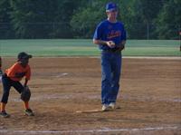 Boy Standing on Pitchers Mound
