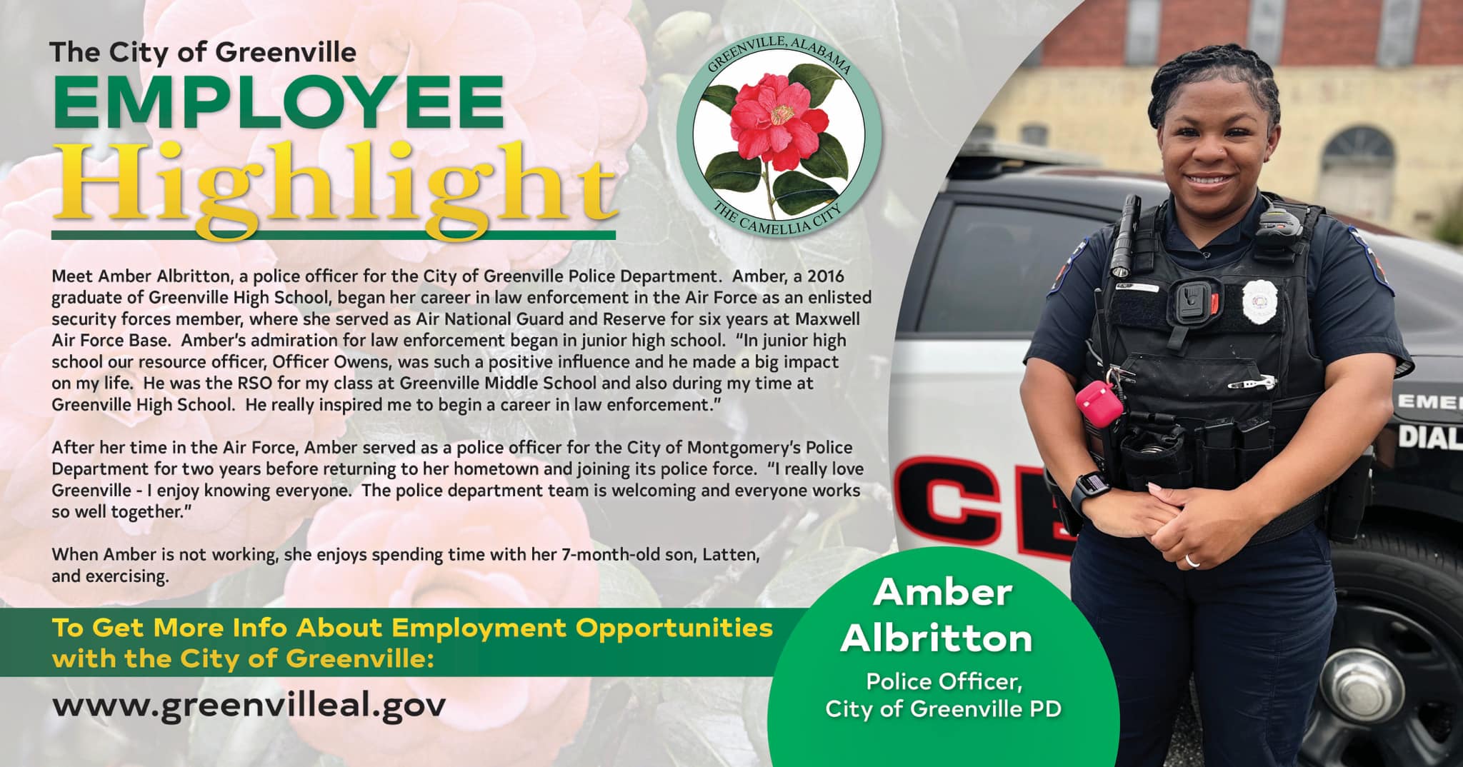 Amber Albritton - Police Department